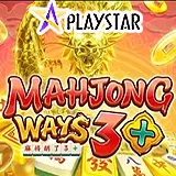 Demo Playstar Mahjong Ways 3+